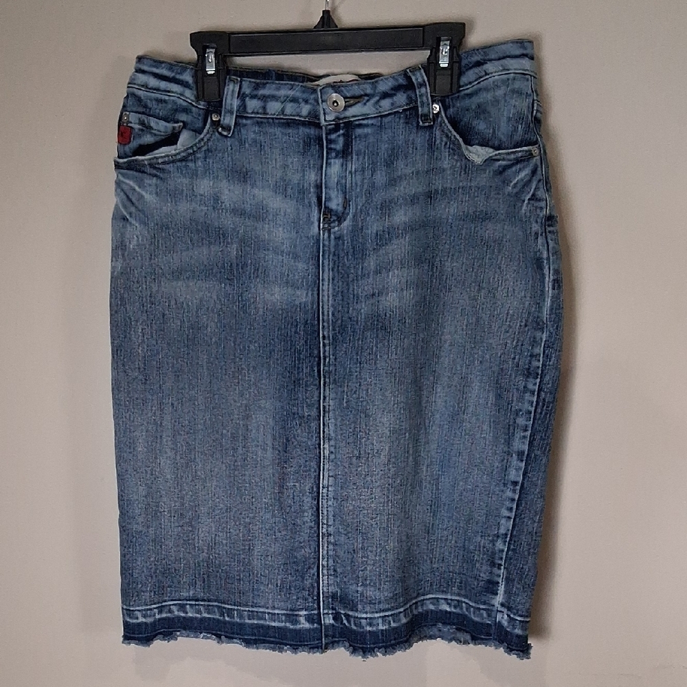 Denim Blue Skirt
